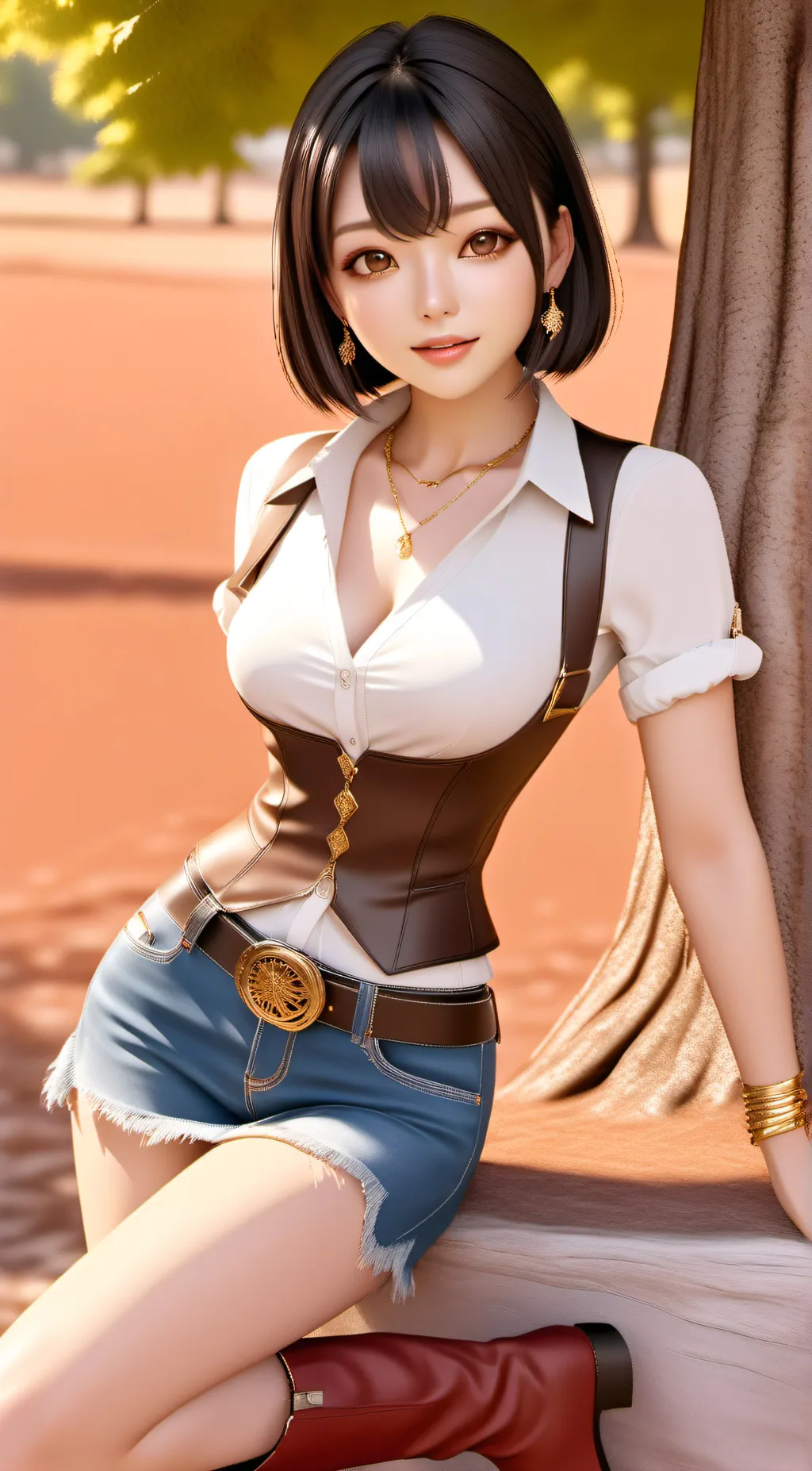 ai character: Eureka background