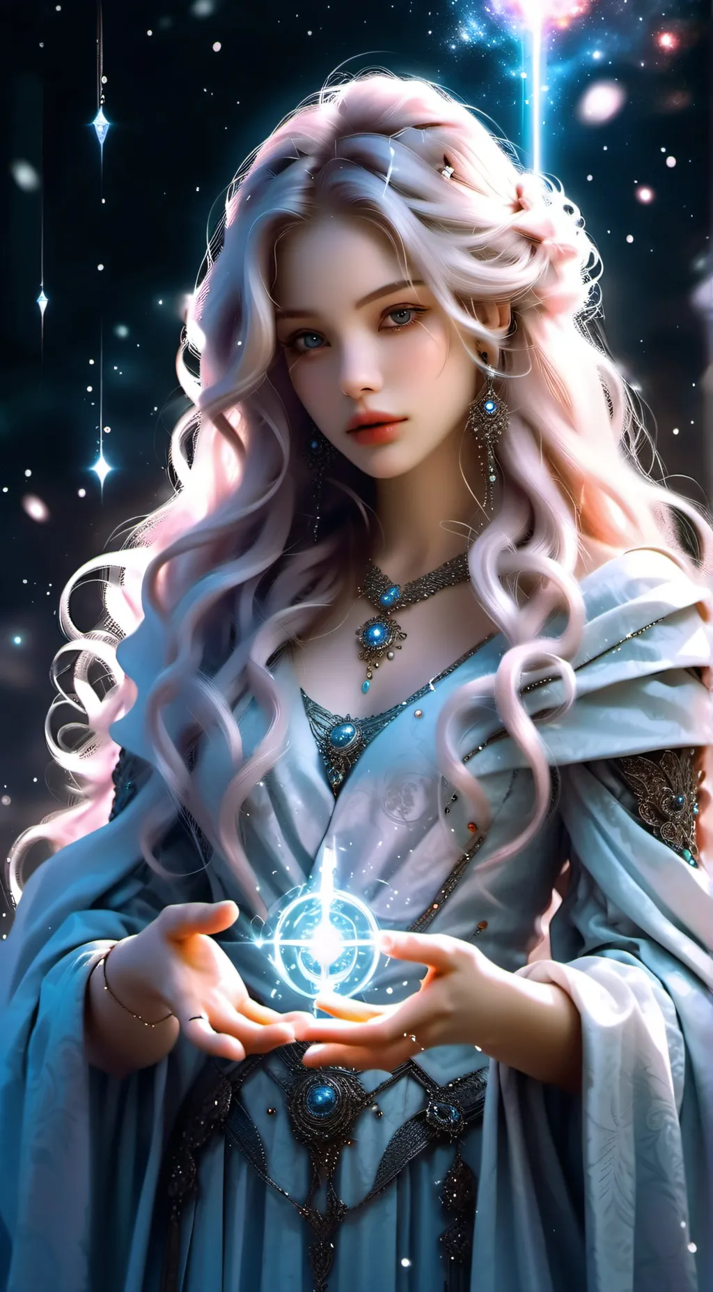 ai character: Violet Cabrera background