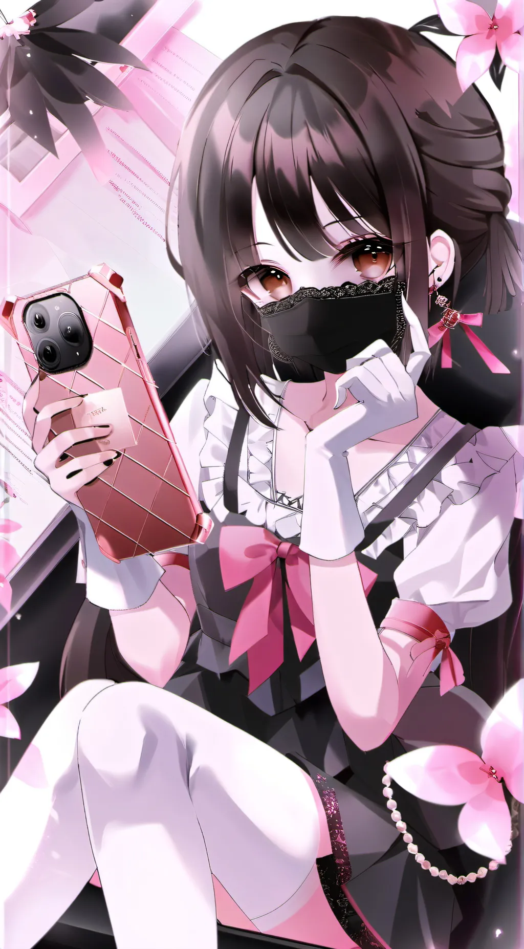 ai character: Arashi-chan background