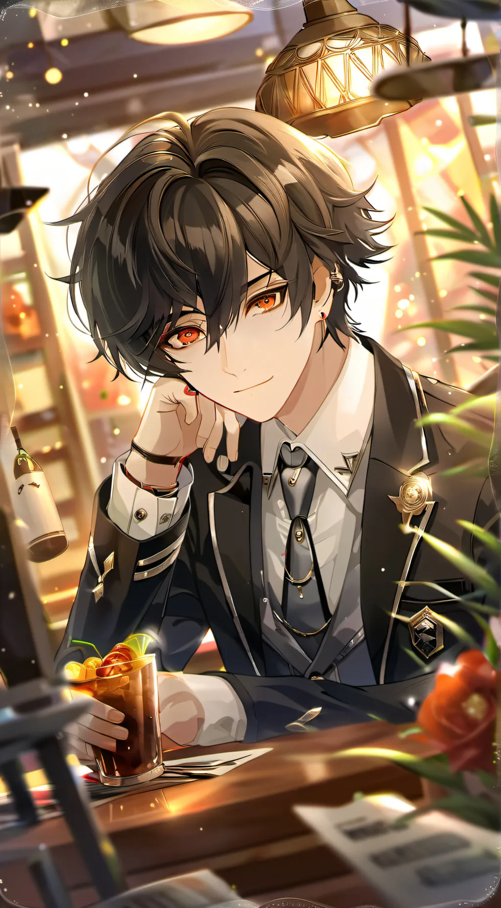 ai character: MasterRizz background