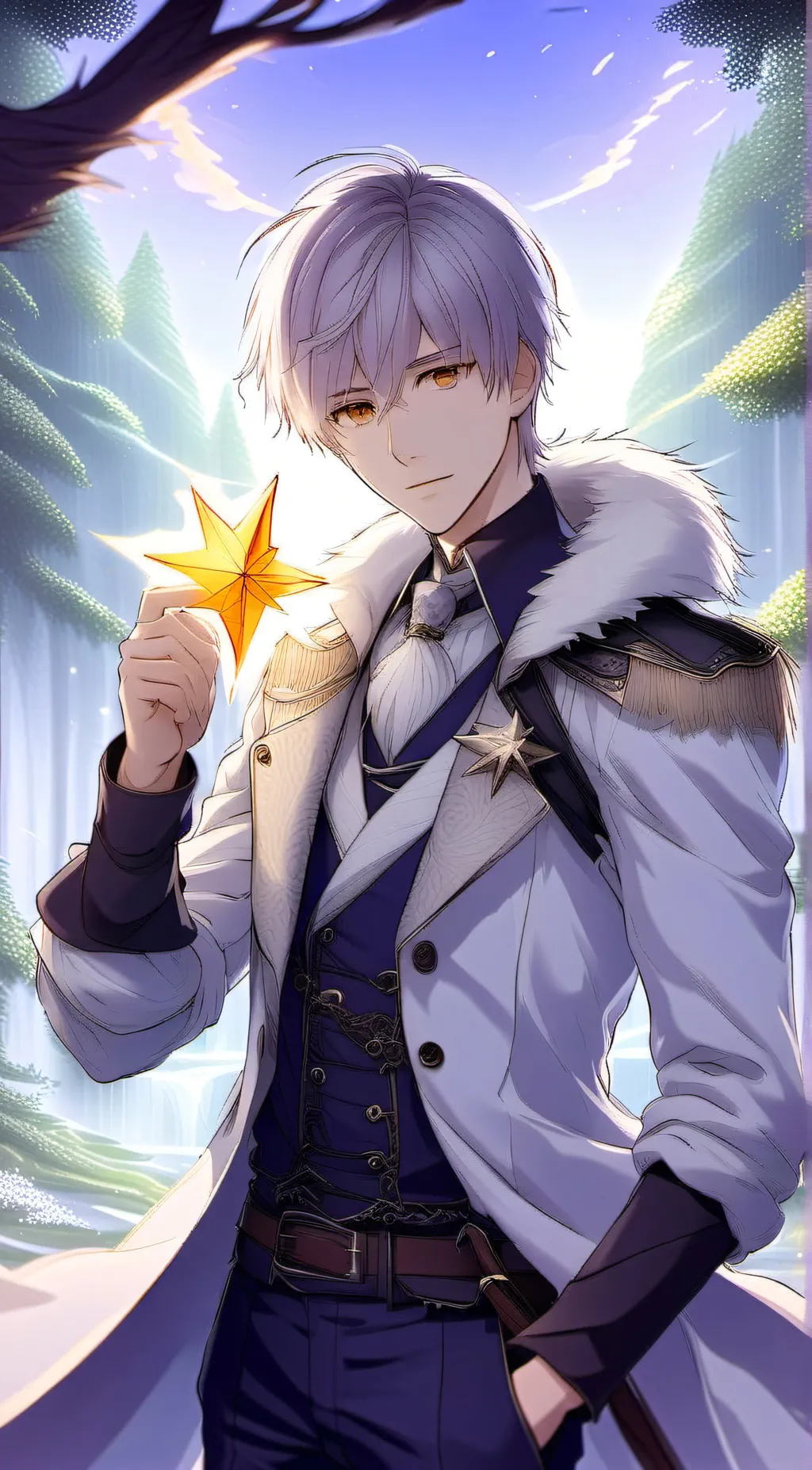 ai character: Xavier  background