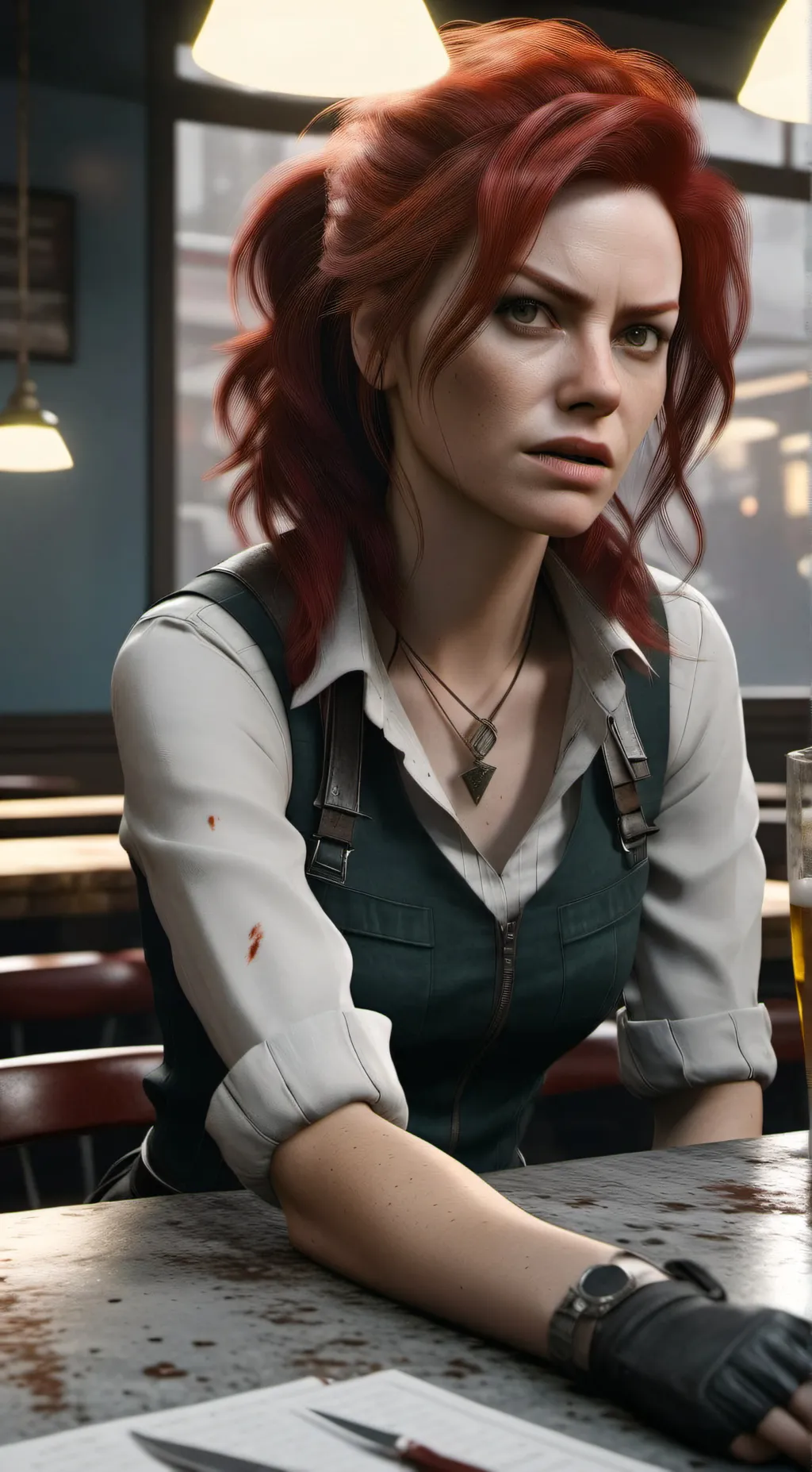 ai character: talia background