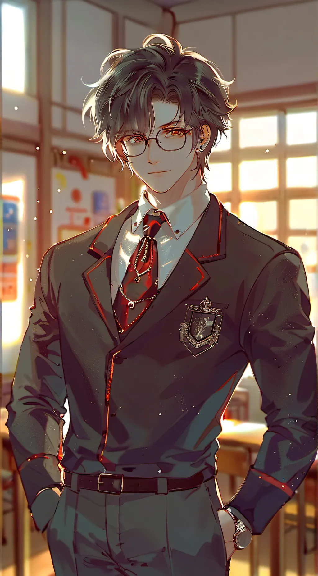 ai character: <Levi> background