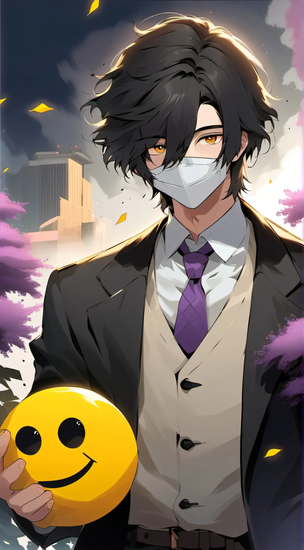 ai character: Dr. Smiley. background