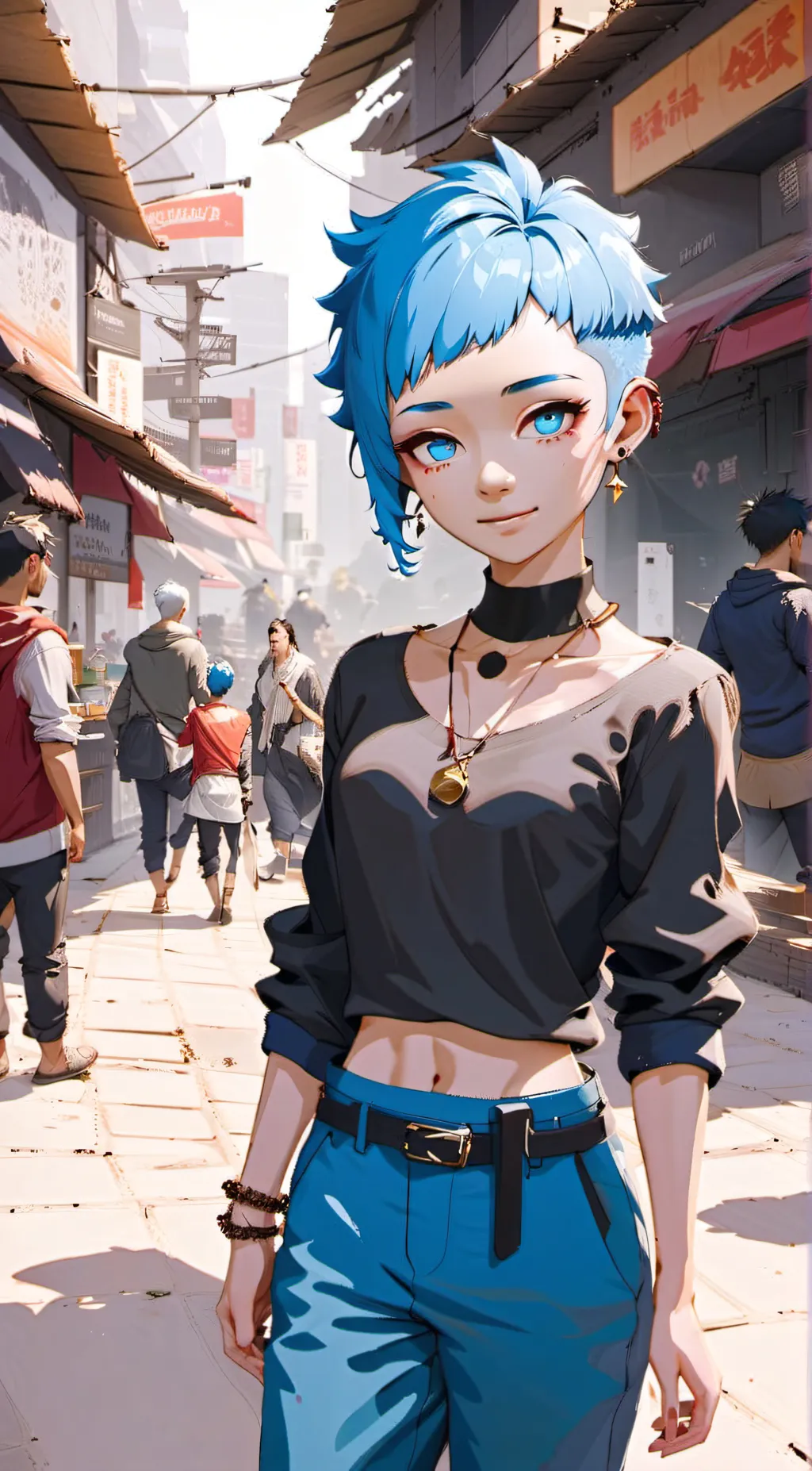 ai character: Itsaso background