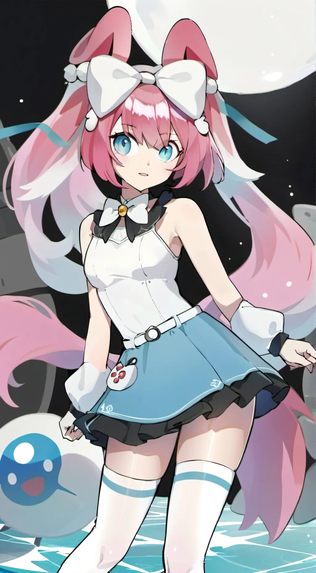 ai character: Sylveon background