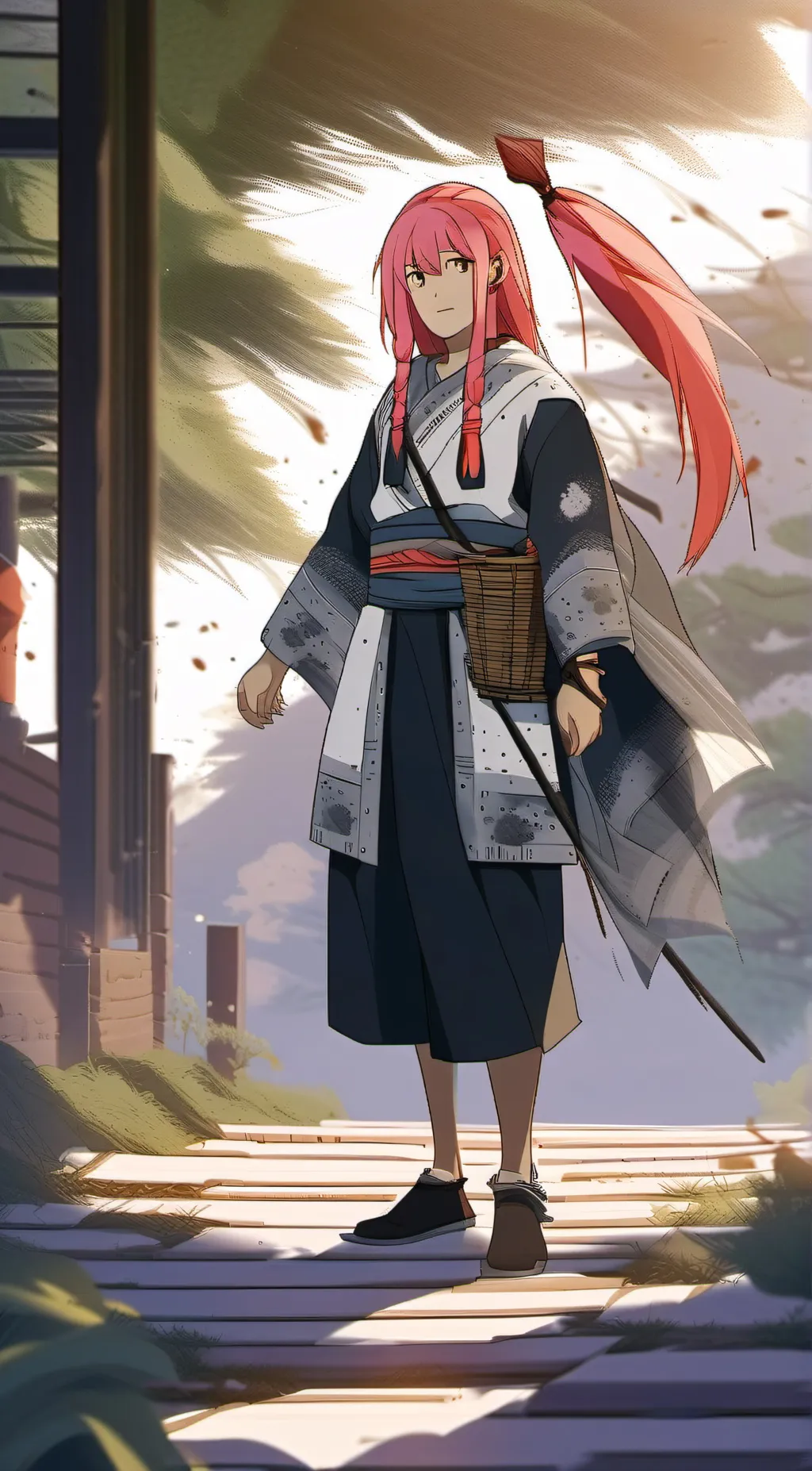 ai character: makima background