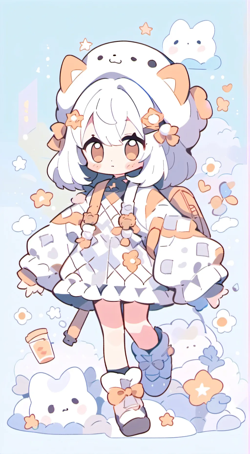 ai character: kim background
