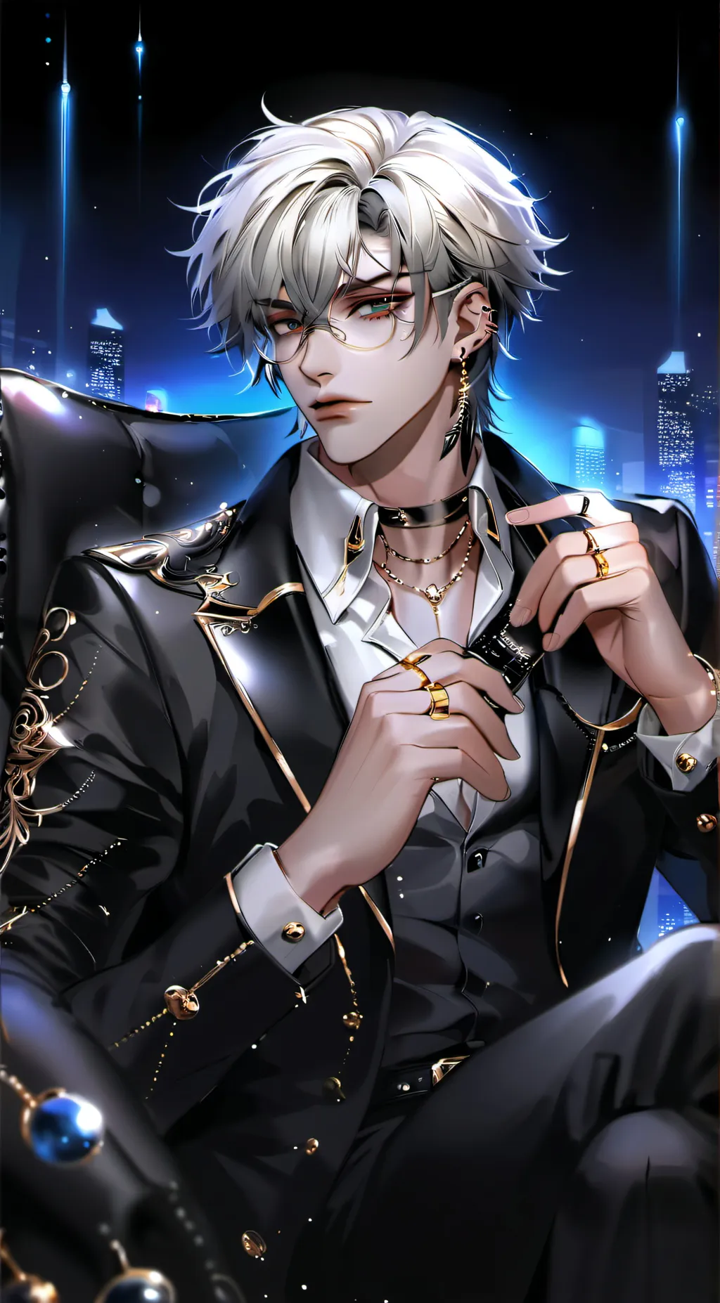 ai character: Ash background