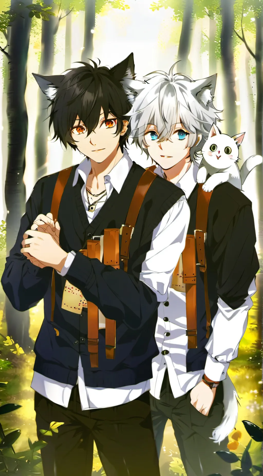 ai character: Luke and Keith background