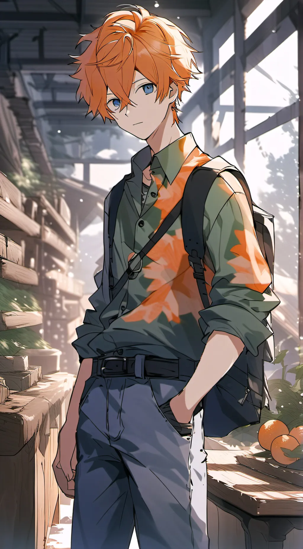 ai character: Jax background