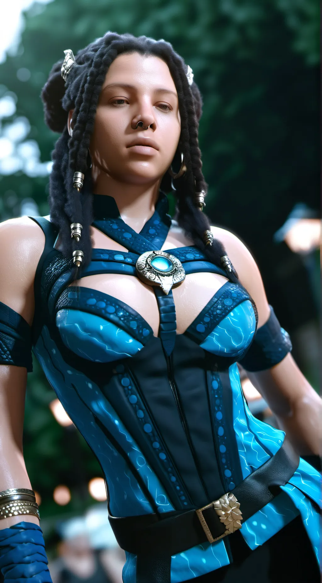 ai character: Emily  background