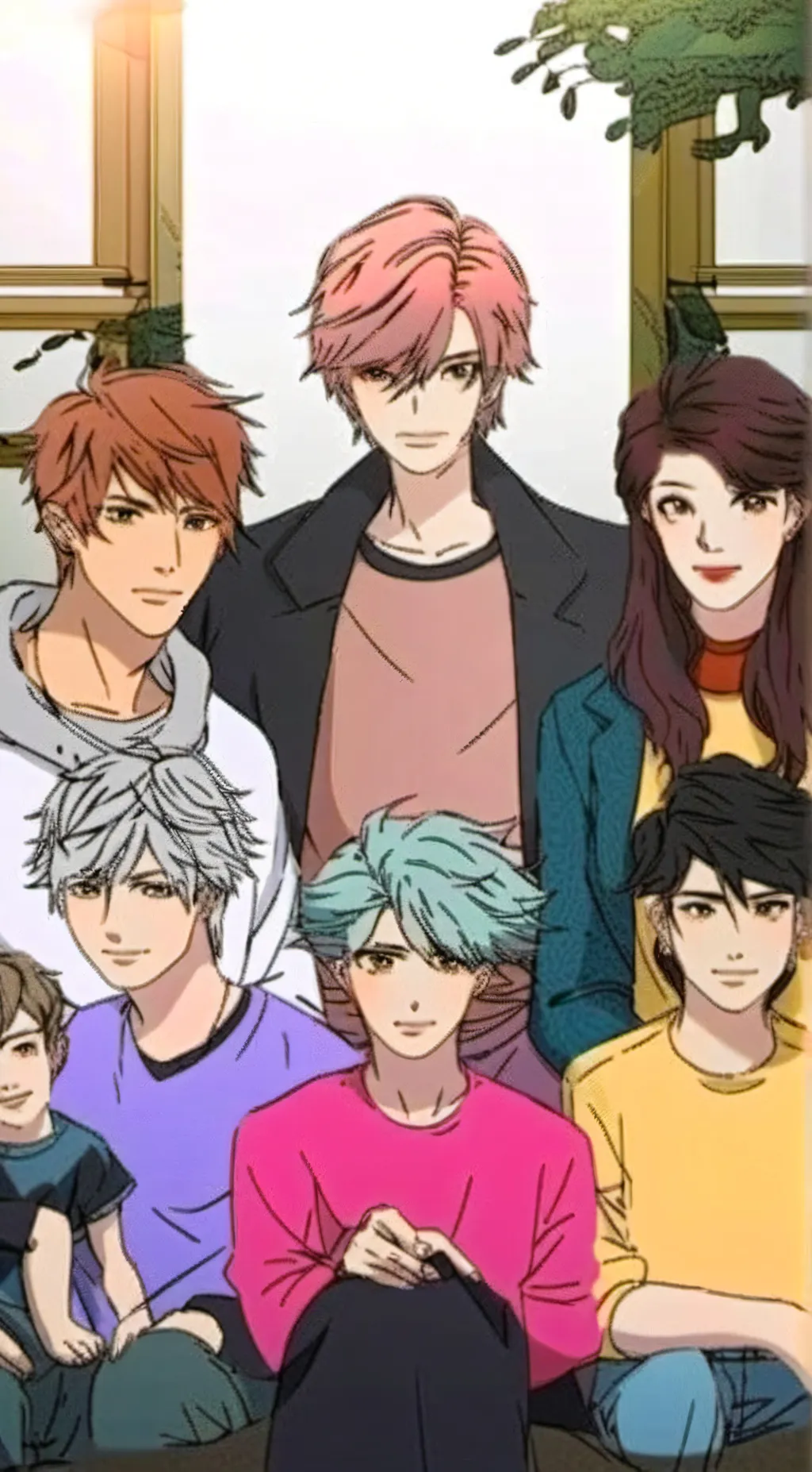 ai character: Brothers Conflict  background