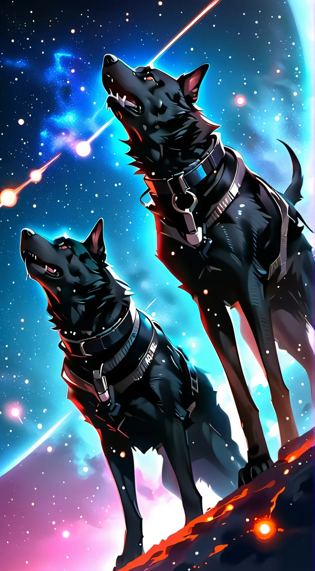ai character: Rose & Eclipse  background