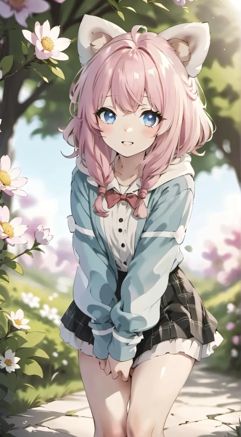 ai character: mocha  background