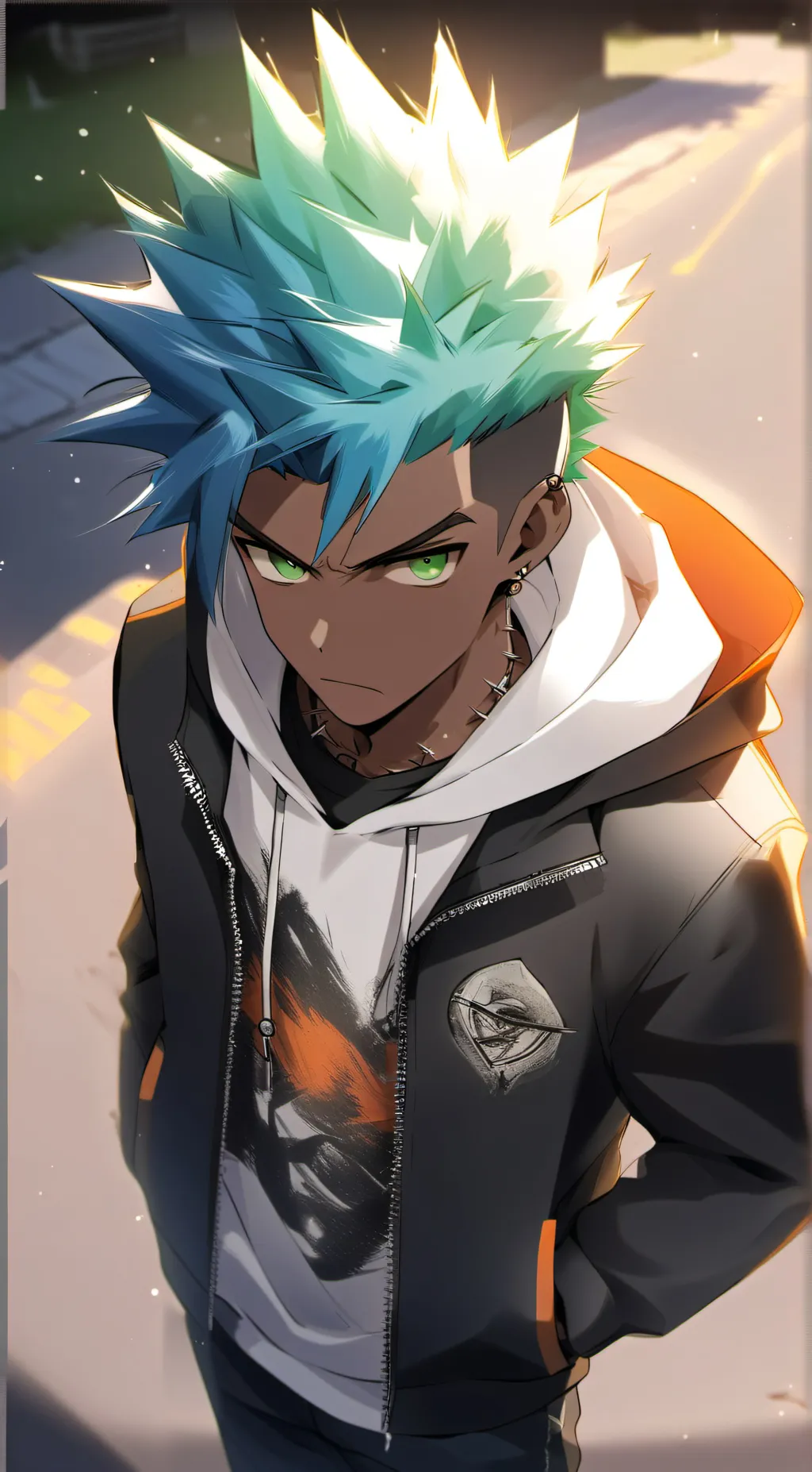 ai character: Chris background