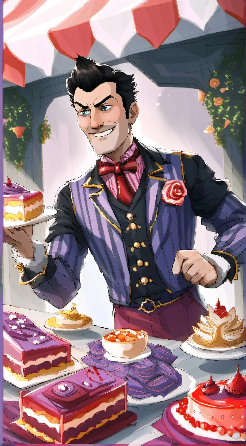 ai character: Robbie Rotten background