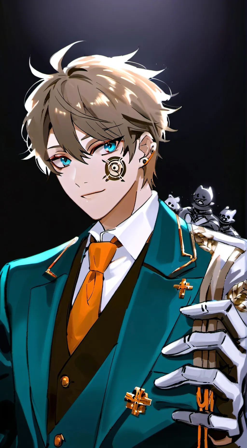 ai character: Wesley Williams background