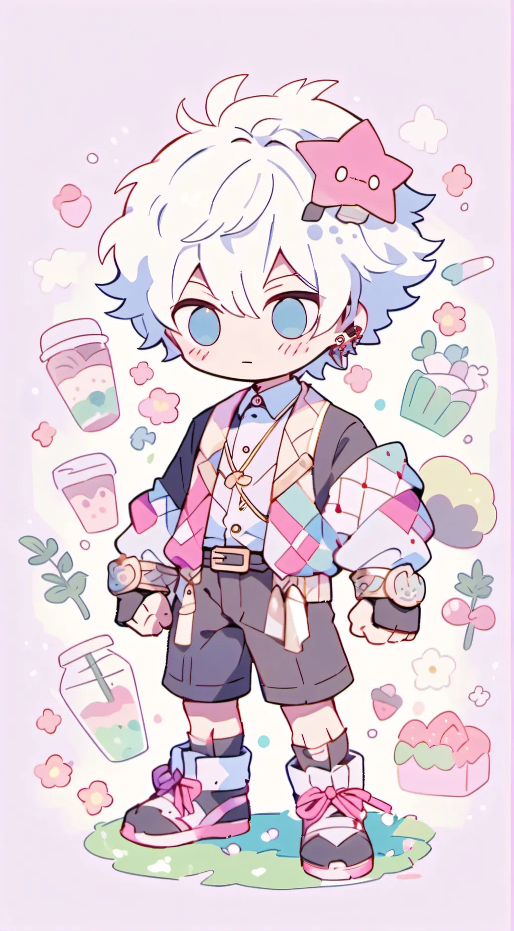 ai character: Max background