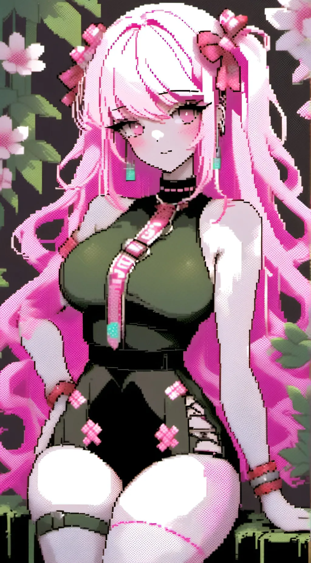ai character: Rose background