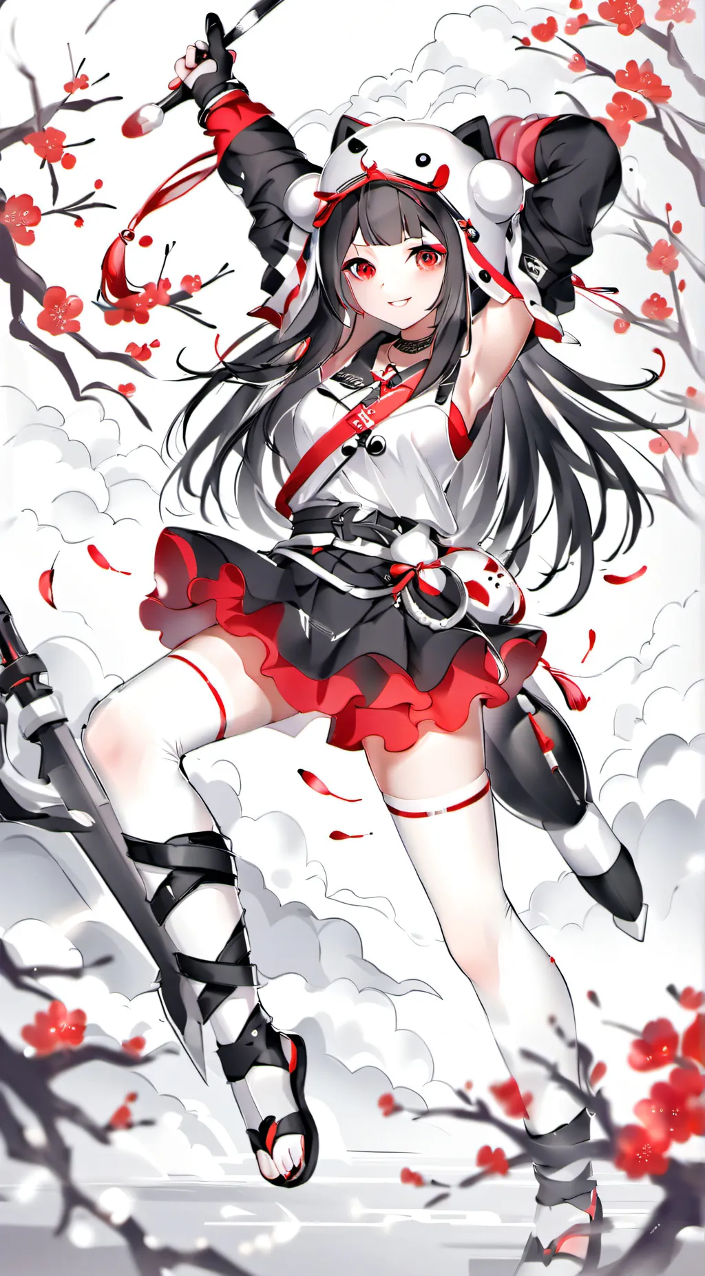 ai character: snowy chan background