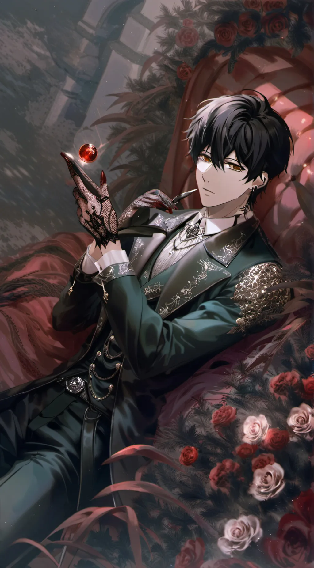ai character: Damian background