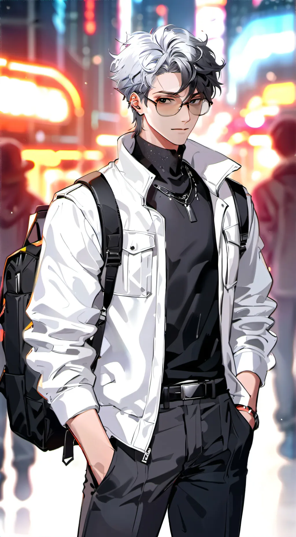 ai character: Marcus background