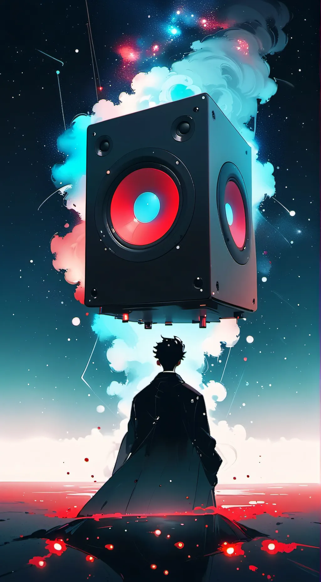 ai character: Speakerman background
