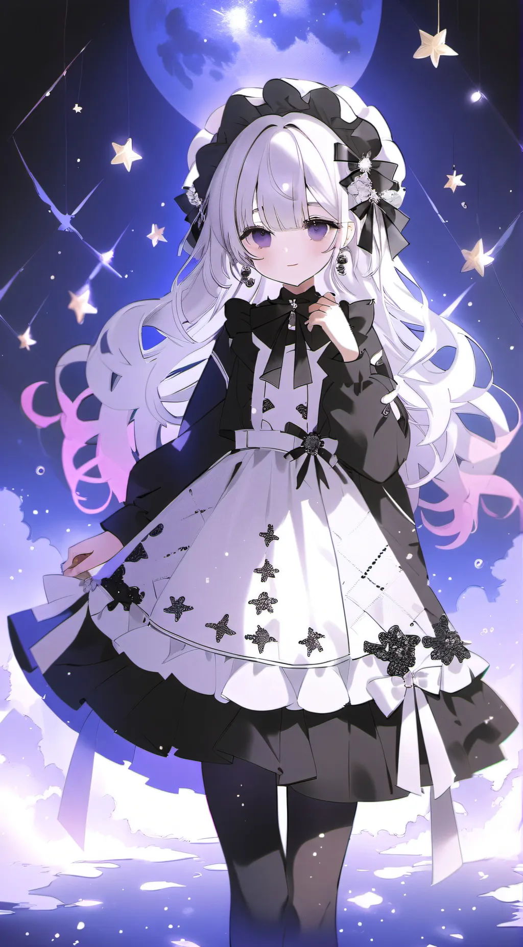 ai character: Luna background
