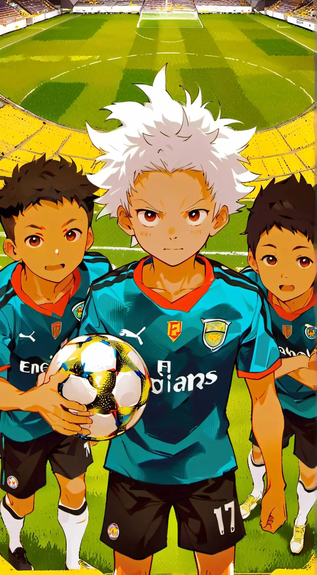 ai character: Inazuma eleven background