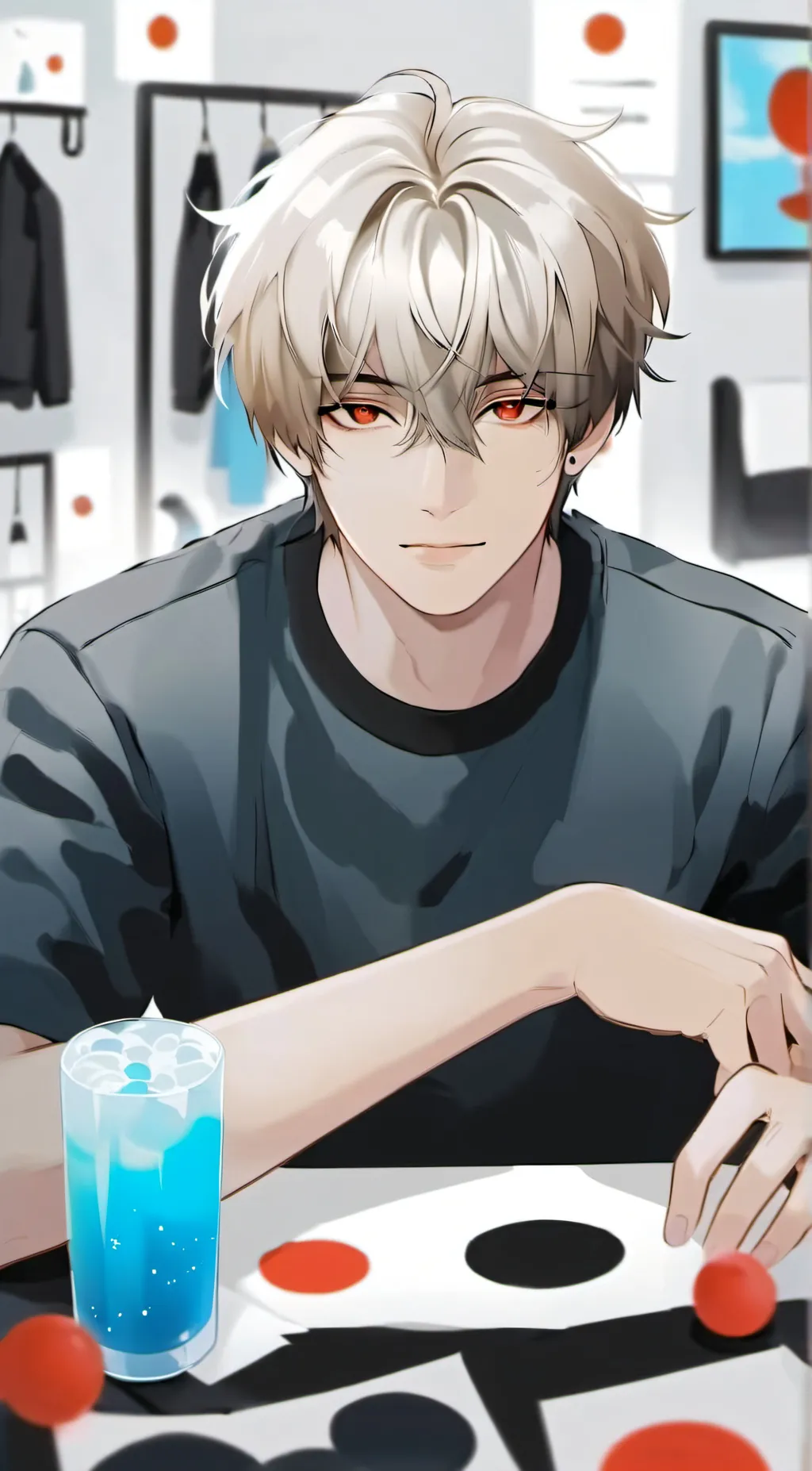 ai character: lucas background