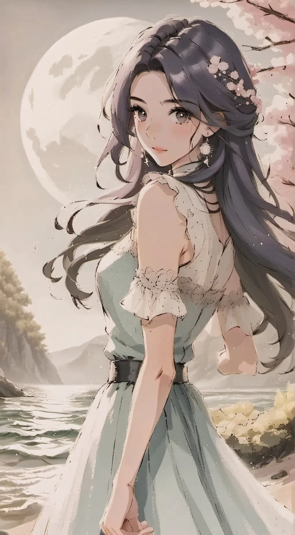 ai character: Sunlight  background