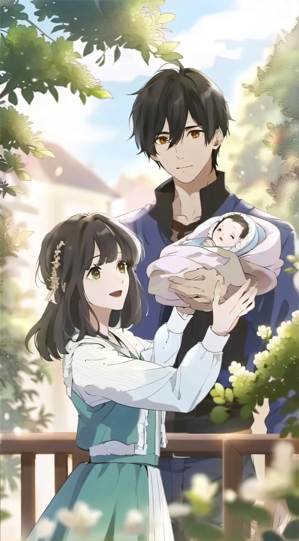 ai character: jake and laylay background