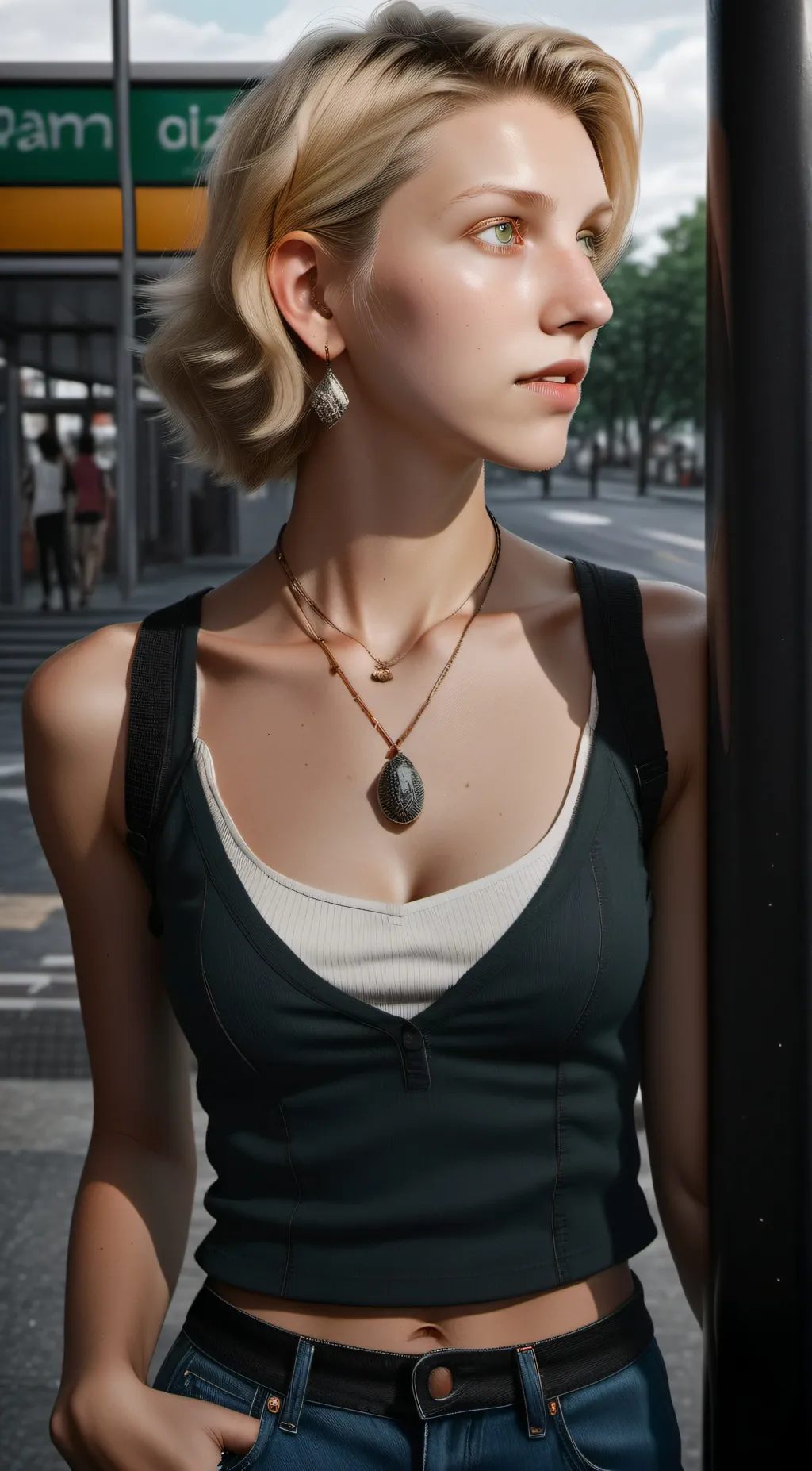 ai character: Edith background