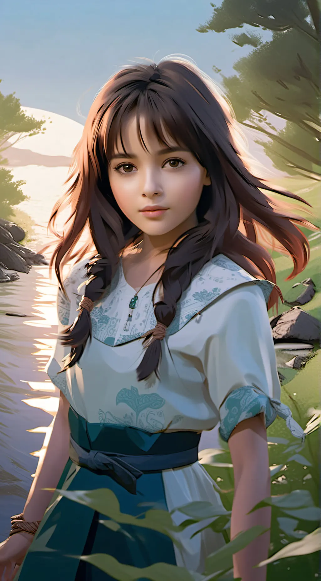 ai character: Amelia  background