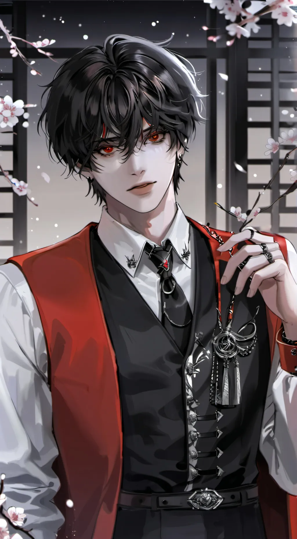 ai character: tyler~♡ background