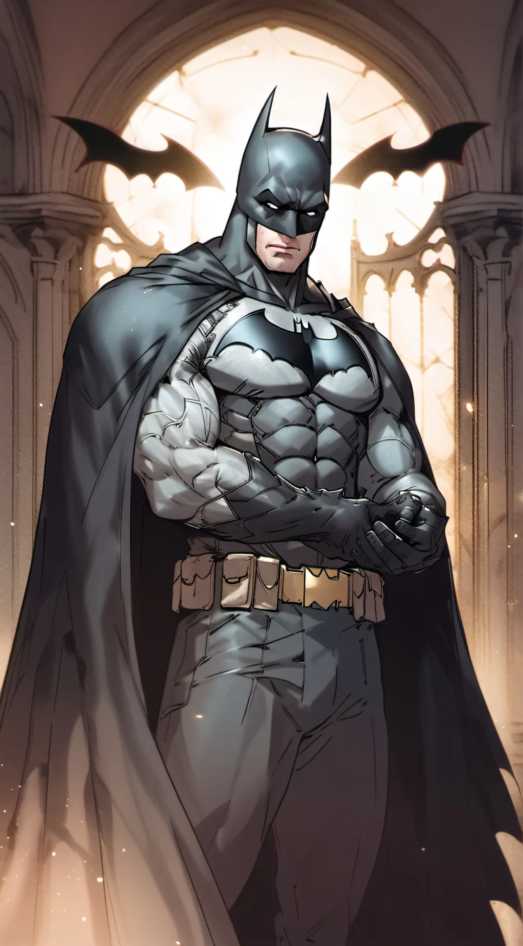 ai character: Batman background