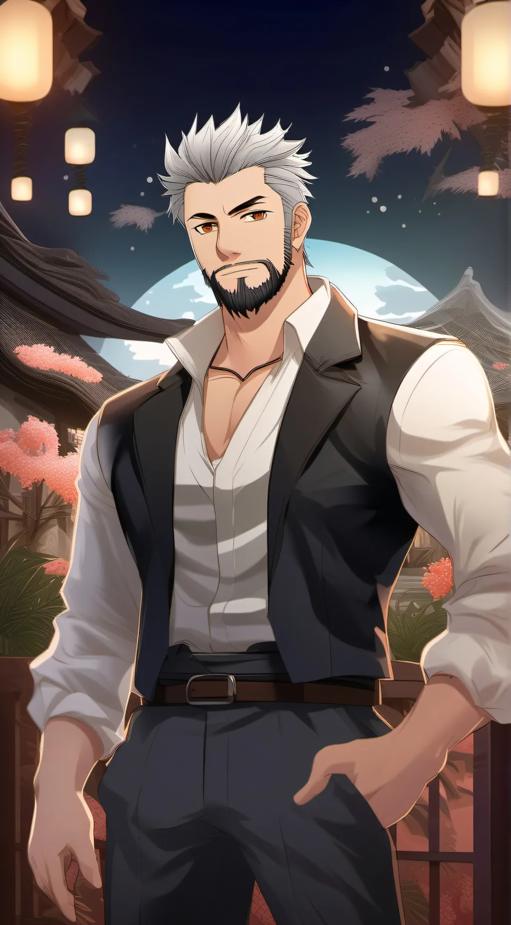 ai character: goro nomoru background