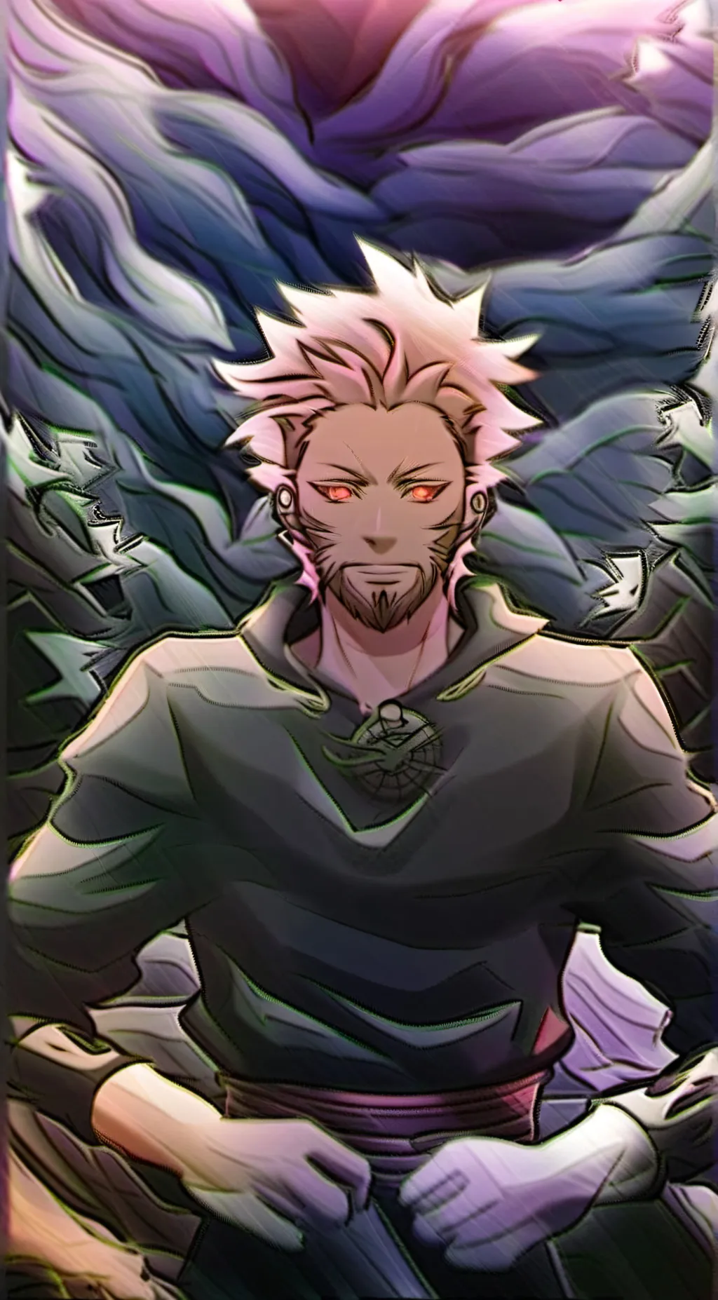 ai character: Sukuna background