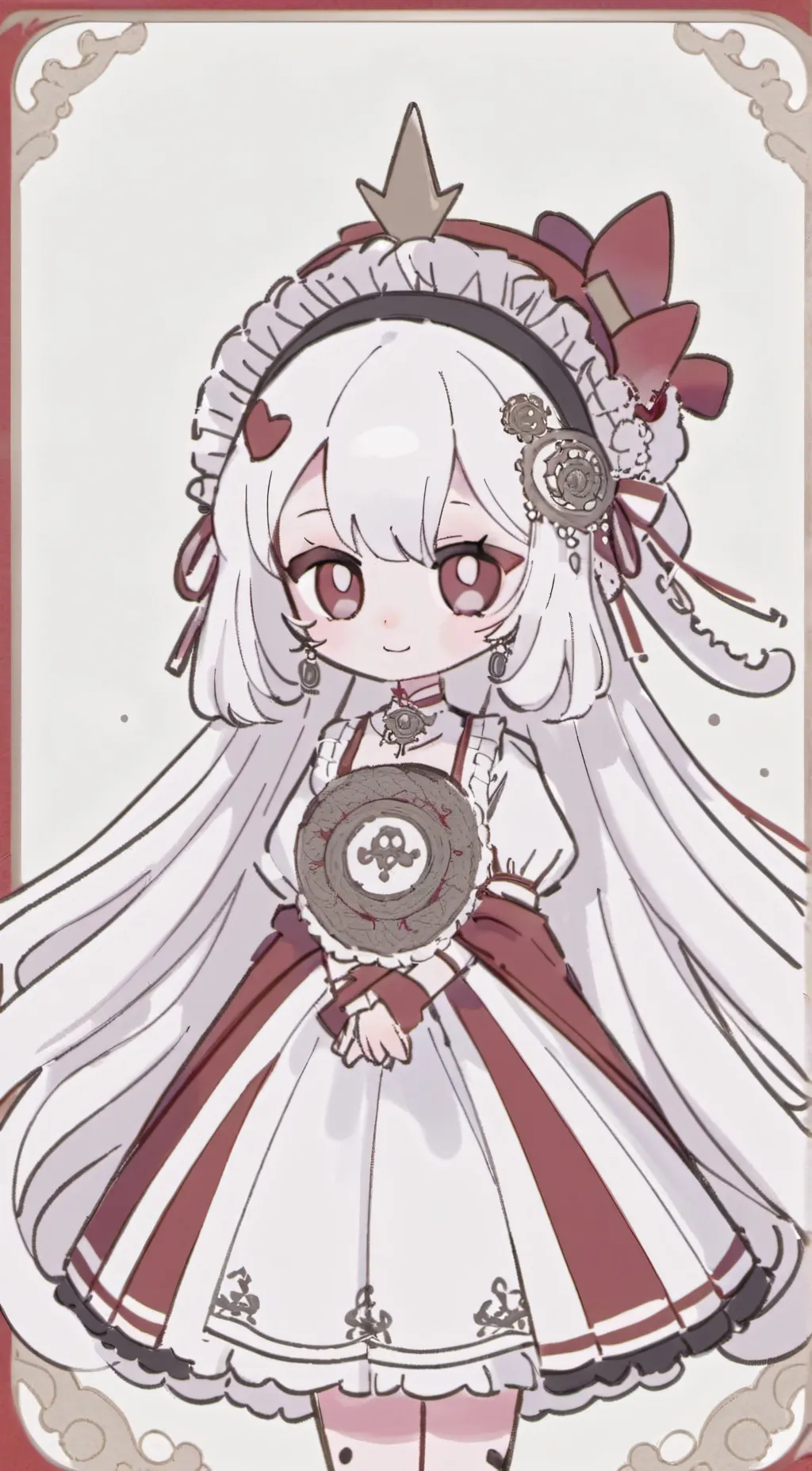 ai character: AngelXval background