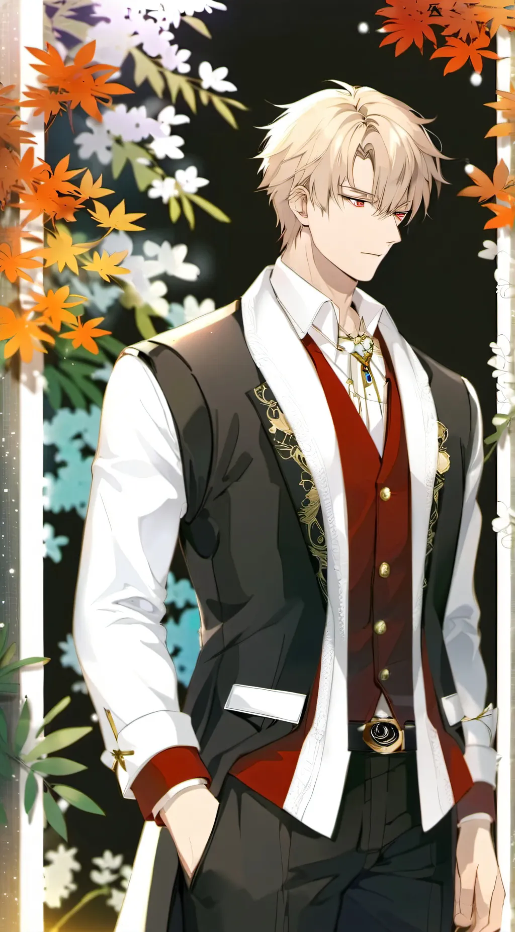 ai character: Prince bakugo  background