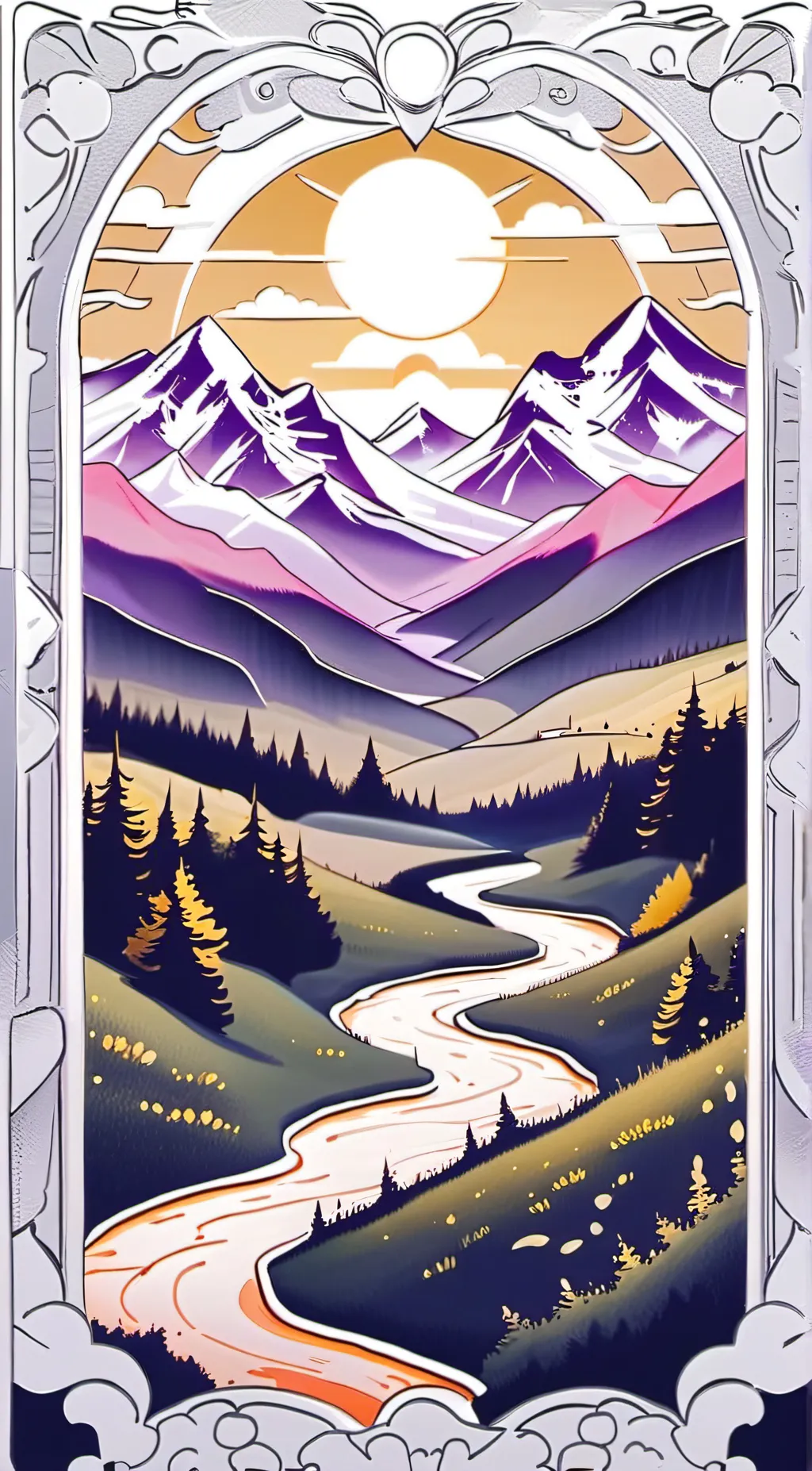 ai character: South park  background