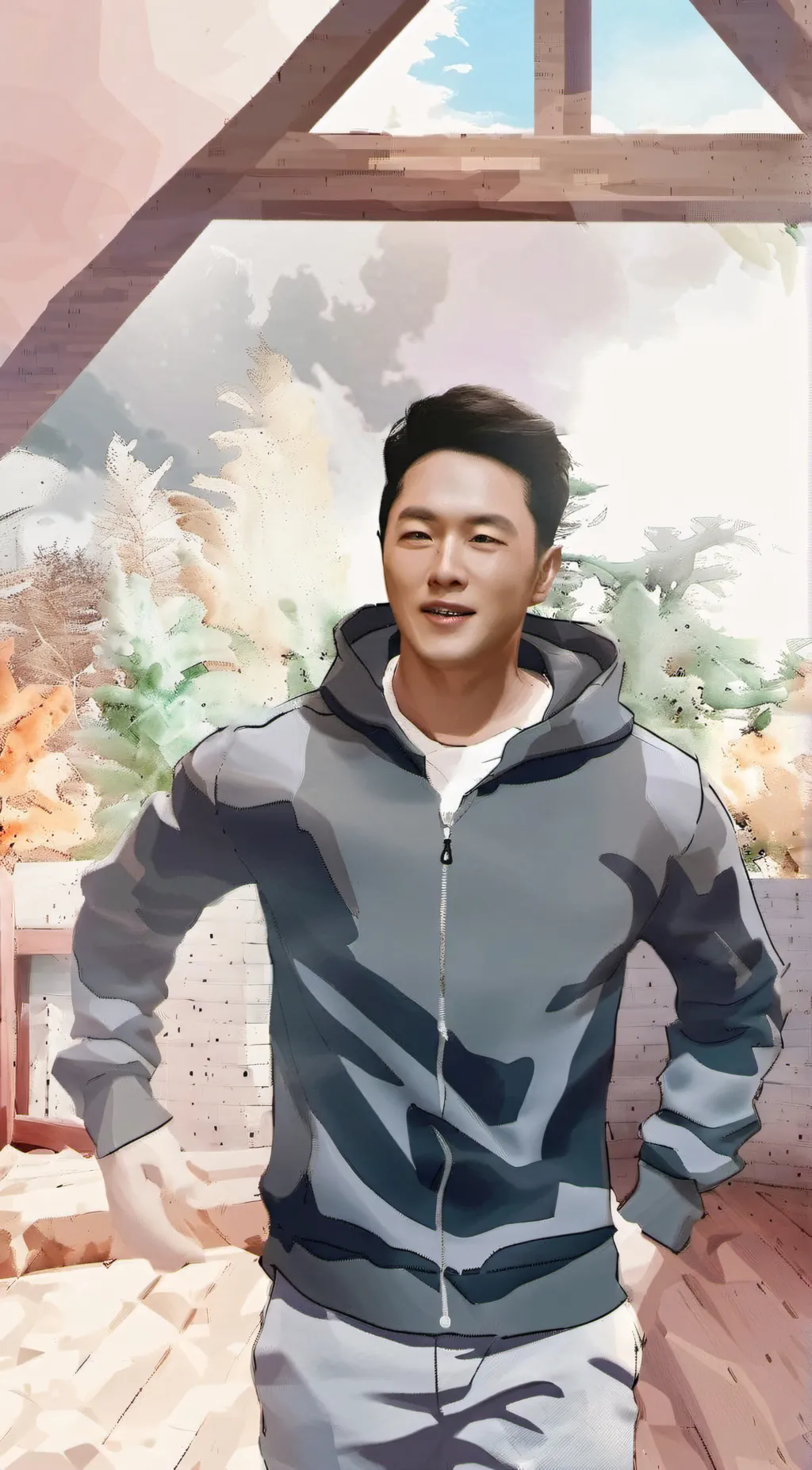 ai character: Kyler Park  background