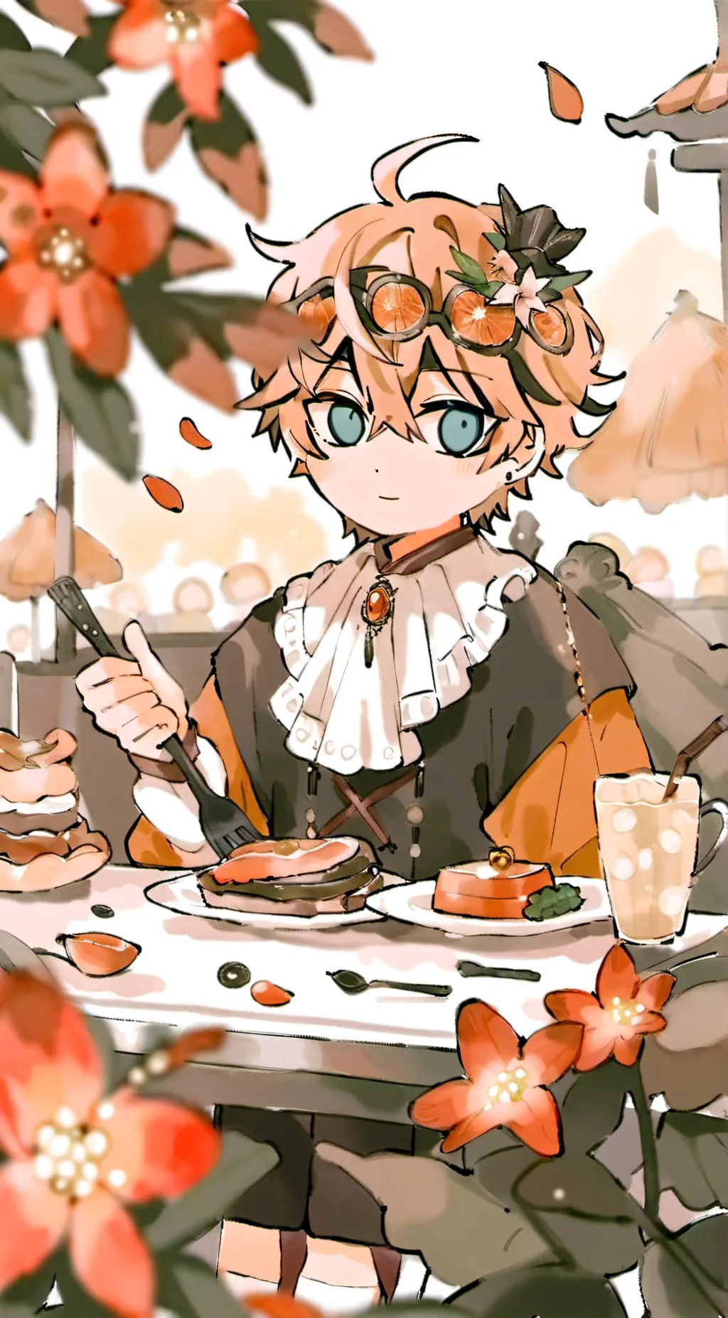 ai character: Kumi background