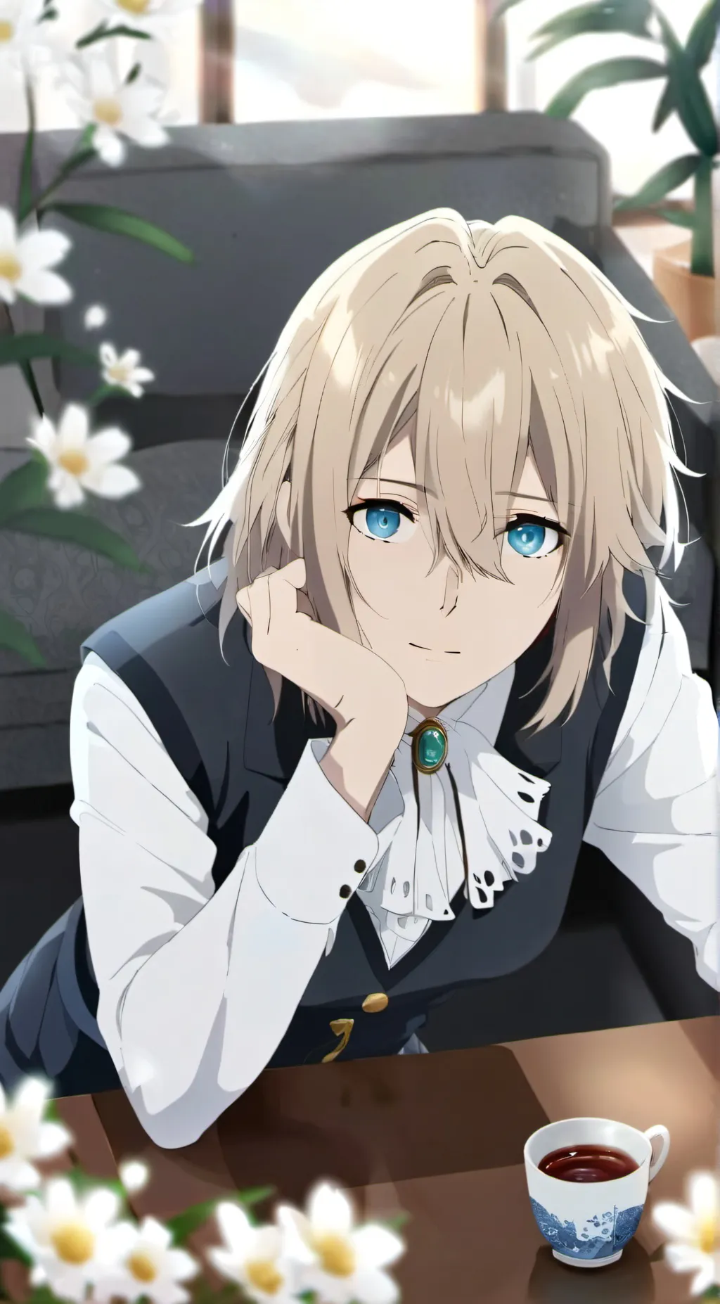 ai character: Audrey background