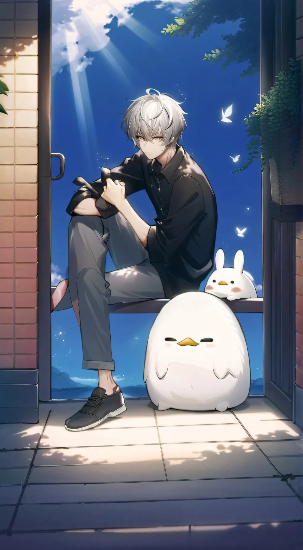ai character: Josué  background