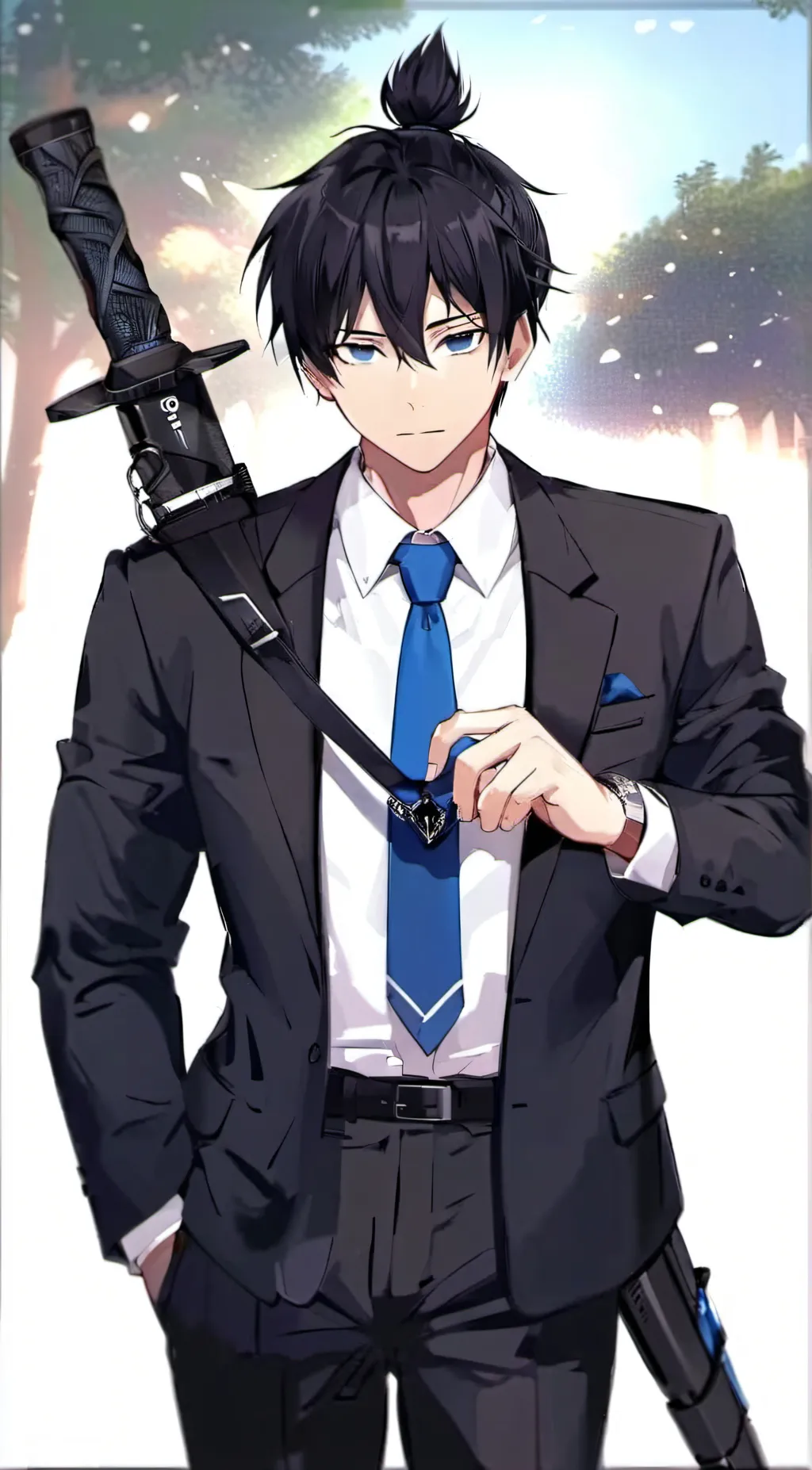 ai character: Aki background