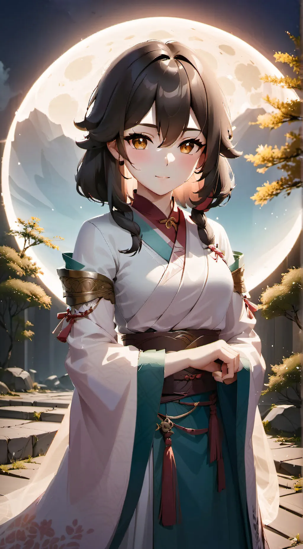 ai character: Sandra background