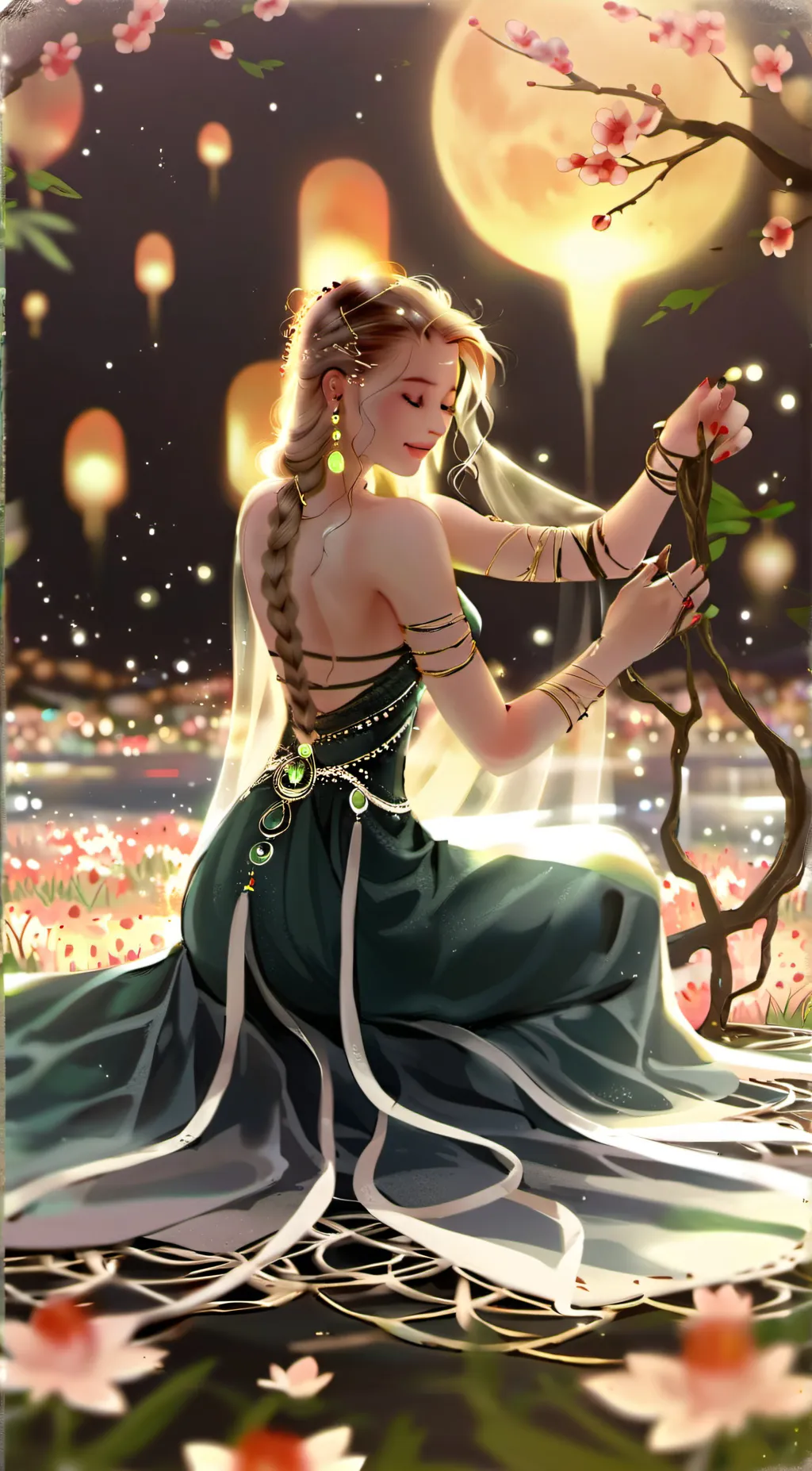 ai character: Lana background