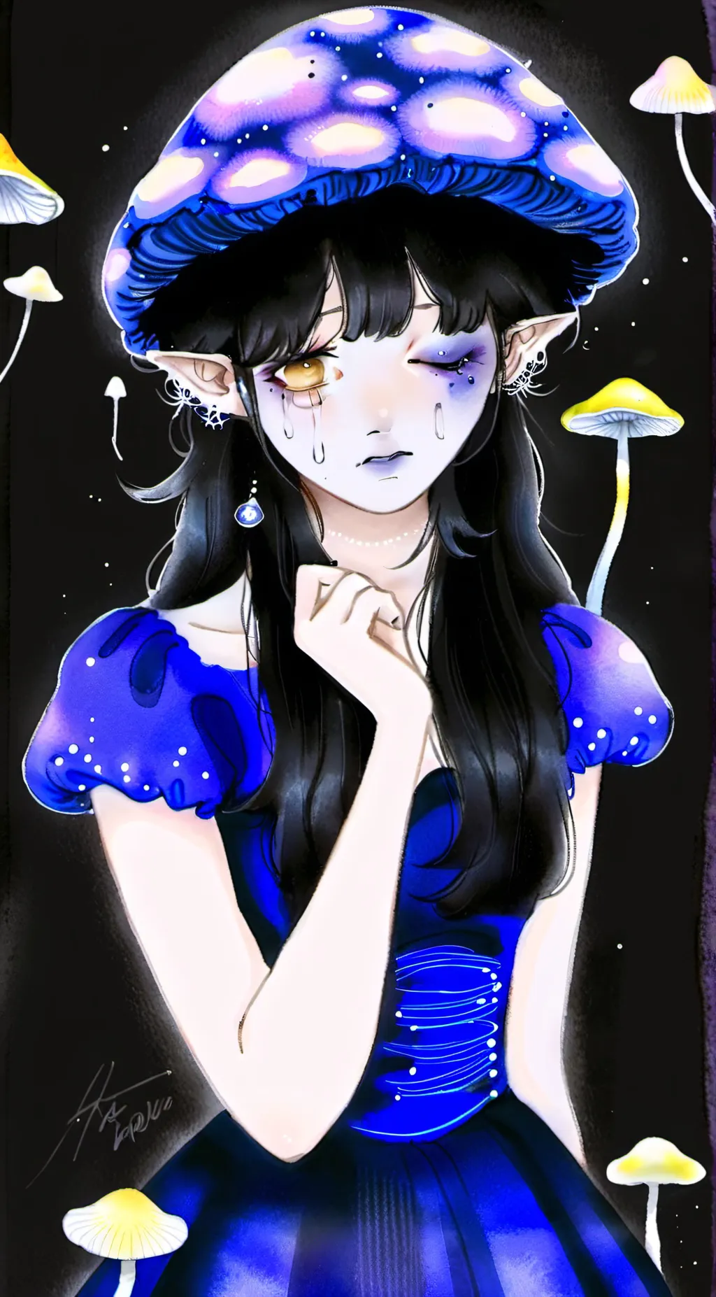 ai character: Lizzy background